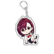 Gantungan Kunci Dandadan Akrillik Transparan Keychain Okarun Ganci Anime Ayase Aira Souvenir Hadiah 