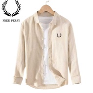 KATUN KEMEJA Freed Shirt - Perry Men's Long Sleeve Cotton Twill Premium Quality Formal-Casual Shirt 