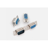 DB-15 VGA 3 Row Connector DB15 VGA Male/Female/Cover Connector