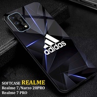 Realme 7 Auto Case Motif [ADIDAS] Latest Realme 7 Case Case hp Casing hp Softcase Glossy Hardcase 2D