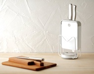 LIBERALISTA 不倒翁刀具砧板架 白色深藍雙色可選 廚房收納好幫手