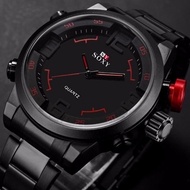 Mens Army Sport Wrist Watch Waterproof Quartz Watches