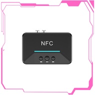 Wenzouf ลำโพง5.0บลูทูธพร้อมระบบ NFC RCA 3.5หัวแจ็คอักซ์มิลลิเมตรสำหรับชุดอุปกรณ์ในรถยนต์