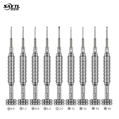 1Pcs Precision Screwdriver y type Torx Cross T1 T2 T3 T5 Screwdrivers Tips with Handle for iPhone 6S