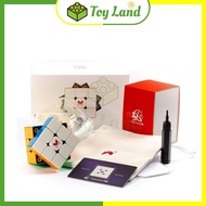 Rubik 3x3 Tornado V2 M QiYi Stickerless Magnetic Rubik's Cube 3x3x3 Borderless Assembling Toy
