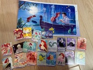 日本 WS Disney 迪士尼 Ariel 人魚公主 組卡