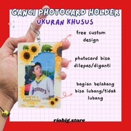 (SPECIAL Size) Acrylic Photocard Pc Holder Custom UV Keychain Acrylic Photoframe Insert Custom Photo