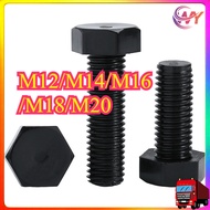 Black Nylon Allen Screw Plastic Screw Insulated Hex Head Screw Plastic Bolt Screw M12/M14/M16/M18/M2