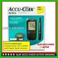 Ready Alat Accu-Check Active Original / Alat Cek Gula Darah Accu Check