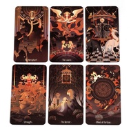 English flash card Board games Starry Night Tacaro English 78 Pieces High-value Classic Party Board 