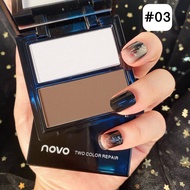 M067 คอนทัวร์ ไฮไลท์ 2 in 1 ในตลับ เนื้อฝุ่นสีสวย เฉดดิ้งกรอบหน้า ไฮไลท์หน้าพุ่ง สวยแป๊ะ