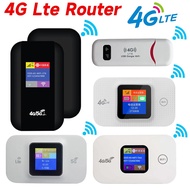 Portable 4G LTE Wifi Router Pocket Mobile WIFI Router Hotspot 150Mbps Wireless Router Unlocked Modem With Sim Card Slot 2100Mah