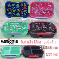 A Place To Eat Smiggle Bulkhead/Lunch Box Smiggle Bulkhead Unicorn Dinosaur Car Car/Smiggle Lunch Box For Girls And Boys/Smiggle Unicorn Dino Car Fruits/Smiggle Lunch Box