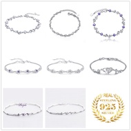 20 styles  Women's korean fashion bracelet silver / silver bracelet&amp;charms / bracelet for women / bangle silver 925 original / bangles bracelets