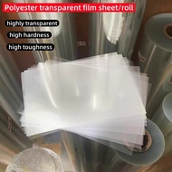 PET Plastic Sheet A50.1/0.2/0.25/0.3/0.4/0.5mmA3A4 Size Transparent Film Customization Name: Polyest