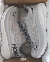 👟正貨 HOKA ONE ONE Cifton 9 Wide防滑耐磨 跑步鞋 迷霧灰