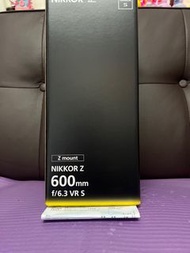 歡迎 Trade IN 😍👍👍 全新未用過未開過 香港行貨有保養 Nikon Z 600 600mm F6.3 VR S Z 最新款