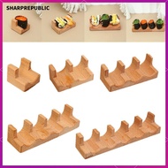 [Sharprepublic] Wooden Sushi Taco Holder, Accessory, Taco Holder, Taco Holder for Kitchen Table, Des