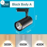 EZ 4/6pcs LED Track Light Spot Lamp Track Lighting Rail Spotlight Ceiling Lights for Home Living Roo