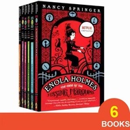 Enola Holmes 6 Books Box Set, Teen English Mystery Detective Story Books