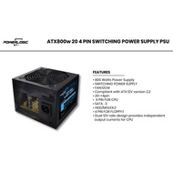 POWERLOGIC P800w 20 4 PIN SWITCHING POWER SUPPLY