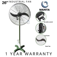 MAHITA 26” heavy duty industrial wall/stand Fan