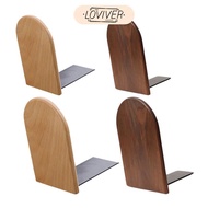 LOVIVER Bookends Storage Rack Bookcase Magazines Supports for files Documents Library