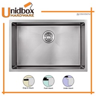 Boshsini BSQ6845 68CM Nano Coating Stainless Steel Undermount Kitchen Sink/Kitchen Sink/Washing/Cleaning/Household