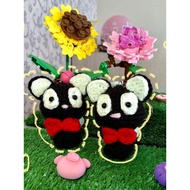 GANTUNGAN Jiji studio ghibli keychain