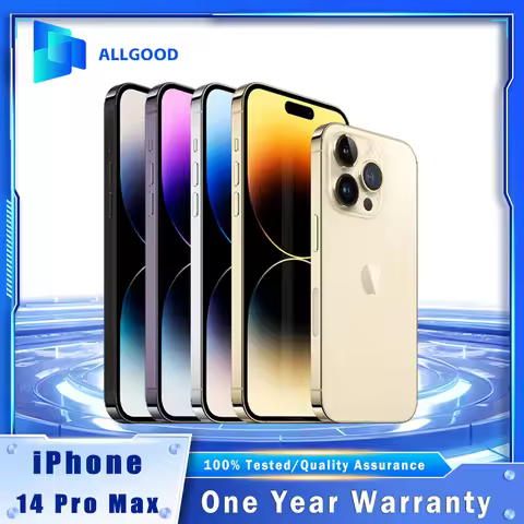 iPhone 14 Pro Max Original Unlocked 5G US Version Dual eSIM 6.7" 120Hz A16 Bionic 48MP Camera Dynami