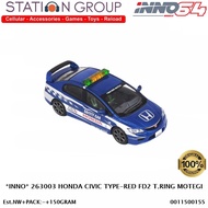 HONDA INNO 263003 CIVIC TYPE-RED FD2 T. MOTEGIRingHONDA - DIECAST