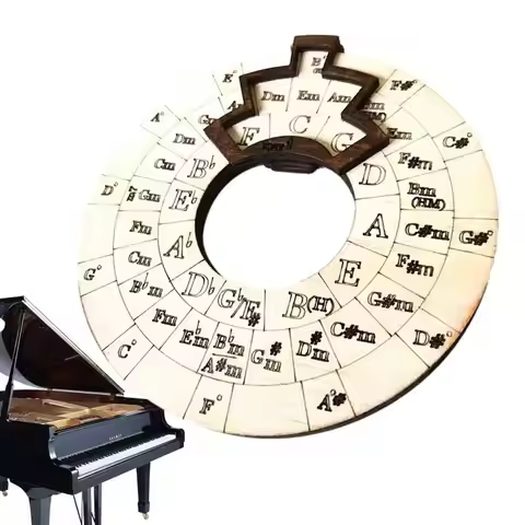 Circle Of Fifths Wheel Wood Chord Tools Circle Wheel Expand Your Playing Ability Song Writing And Mu