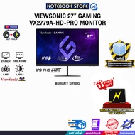 [ผ่อน 0% 6 ด.] VIEWSONIC 27” GAMING  VX2779A-HD-PRO MONITOR(IPS FHD/240Hz)/ประกัน 3 YEARS