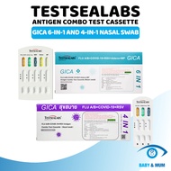RSV, COVID-19 Antigen Rapid Test (ART) | Nasal Swab Test | Flu A/B Antigen Test Kit | SG LOCAL STOCK