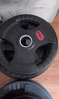 舉重啞鈴片包膠片 10kg