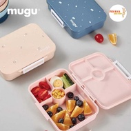 Mugu Hearts Mate Tritan Bento Box/School Children's Lunch Box/Children's Lunch Box Bento Box/Bulkhead Dining Box/Kids Lunch Box/Tupperware/ecentio/B.box/Zoku