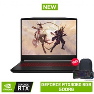 GeForce RTX 3060 Gaming Laptop MSI GF66 11UE-252SG (i7-11800H/16GB RAM/RTX 3060/15.6" FHD 144hz/WIN 