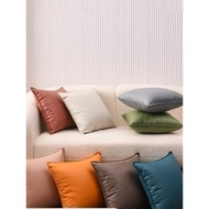Thick Technology Cloth Pillowcase Light Luxury Waterproof Cushion Cover Leather Feel Rinse-Free Pill