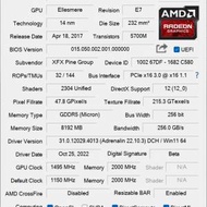 xfx rx580 GTS 8GB DDR5 效能1660 相約9成新 not 590 1060 1660 1650 3060