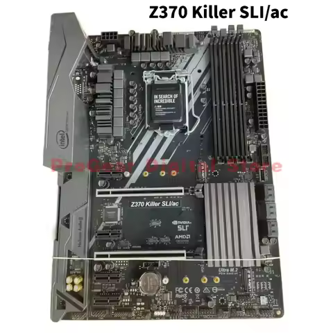Used for ASRock Z370 Killer SLI/ac LGA1151 Z370 ATX DDR4 Motherboard WiFi