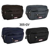 GIVI Beg pinggang lelaki Givi waist bag Pouch Bag Men Waist Bag Canvas Casual,pouch bag,shoulder bag 305