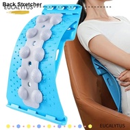 EUCALYTUSSG 1Pcs Back Stretcher, 4-level Stretching Lumbar Spine Back Massage Board,  Hunchback Corr