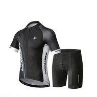 ✨ Hot Sale ✨Merida Summer Short Sleeve Suspender Shorts Cycling Clothes Suit Mountain Bike Road Bike Loop Team Edition W