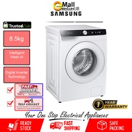 ( Delivery for Johor Bahru JB only ) Samsung 8.5KG Smart Inverter AI Front Load Washing Machine | WW85T504DTT/FQ Washer Front Loader Mesin Basuh CucI