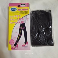 日本製 DR SCHOLL 魅幻纖腿襪 M碼 瘦腿襪