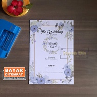 AZ 09 Unique Wedding Invitations, Modern Style