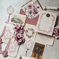 Custom Keepsake Vows Wedding & Proposal Book/ - Handmade Aesthetic & Personal