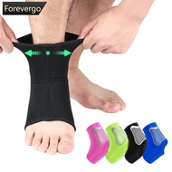 FOREVERGO 1PC Sports Protection Ankle Brace With Compression Mesh Ankle Support Open Heel Design For