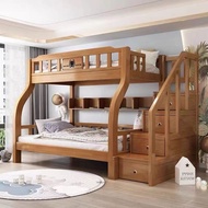 【SG Sellers】Wooden Bunk Beds Bunk Beds Bunk Bed Frame Bunk Beds For Kids Bunk Beds For Adults Bunk Beds Closet Bunk Beds High/Low Utility Bunk Beds Bed Frames With Storage Cabinets