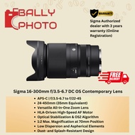 Sigma 16-300mm f/3.5-6.7 DC OS Contemporary Lens
